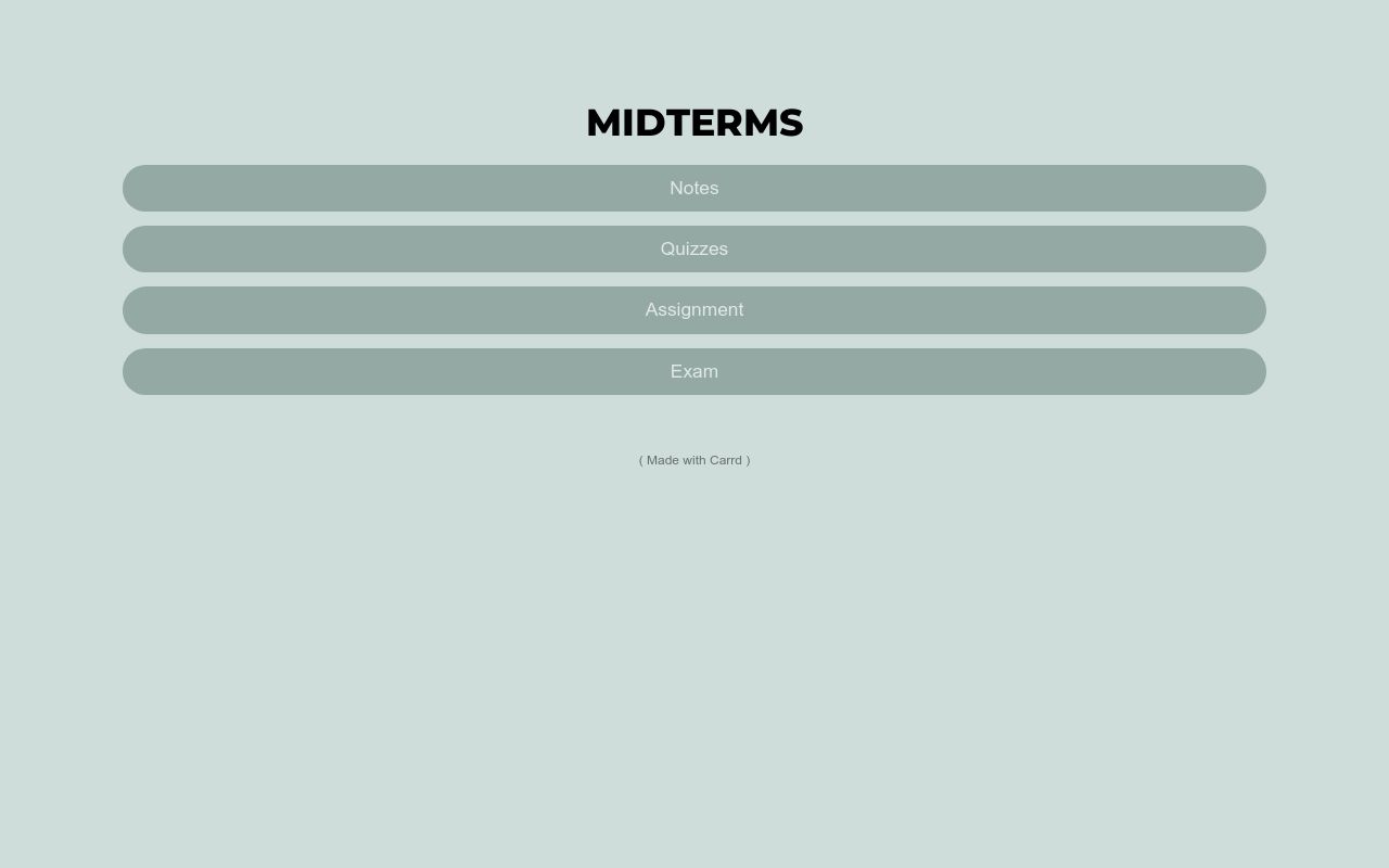 Carrd profile picture for @midterms